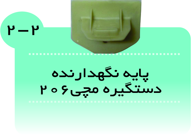پایه نگهدارنده دستگیره مچی  206