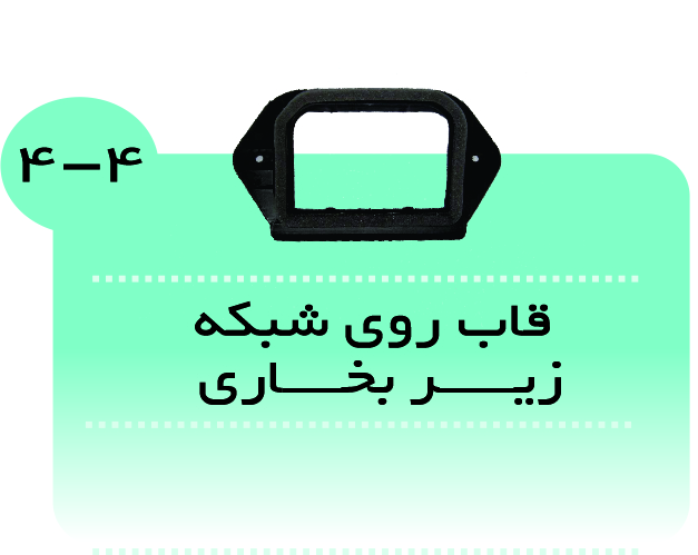 قاب روی زیرشبکه بخاری پارس