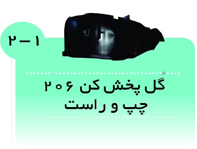 گل پخش کن 206(چپ وراست)