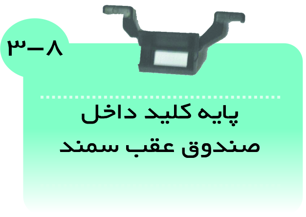 پایه کلید داخل صندوق عقب سمند